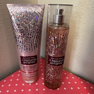 A Thousand Wishes Bath & Body Works Body Cream & Fragrance Mist